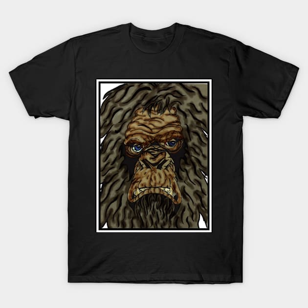 Bewildered Foot T-Shirt by Cassie’s Cryptid Land